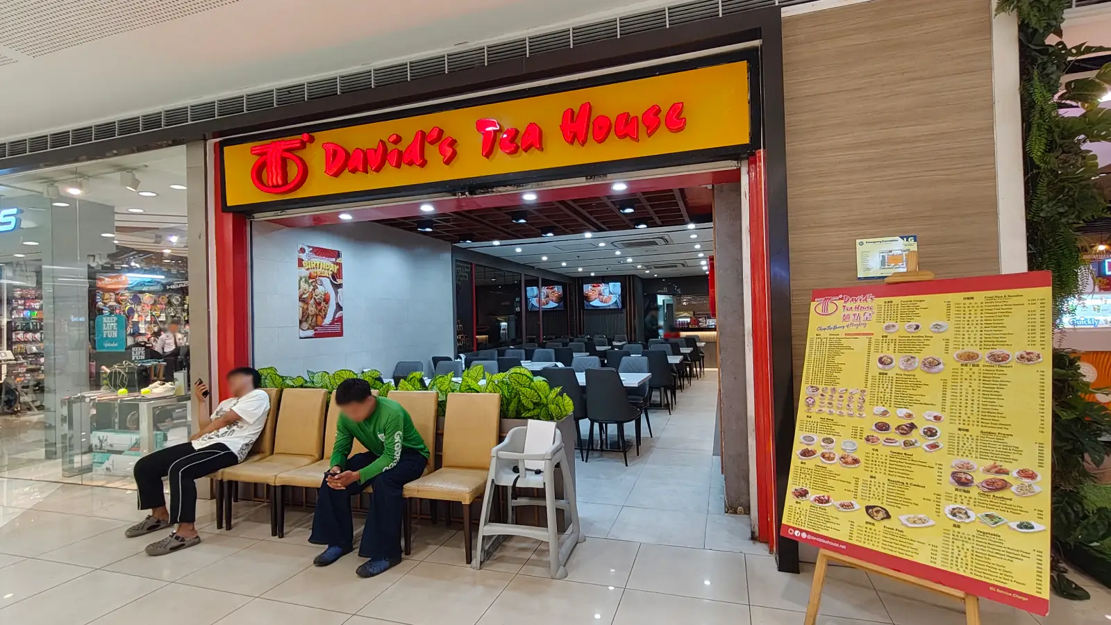 DAVID'S TEA HOUSE in SM City Fairview